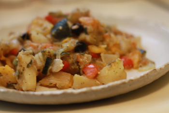 野菜のごった煮、南イタリア風